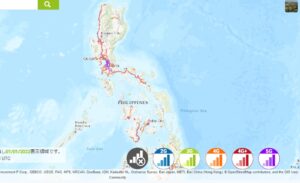 フィリピンDitoのエリアマップ