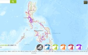 フィリピンSmartのエリアマップ