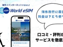 World eSIM 口コミ・評判から徹底解説